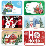 2023 Two Deer Christmas Tags Sticker