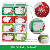 12 Christmas Gift Wrap Boxes Bulk with Lids for Wrapping Extra Large Clothes,12 tissue paper and 80 Christmas Stickers(Assorted size for Shirts,Robes,Coats,Sweaters and xmas Holiday Present)